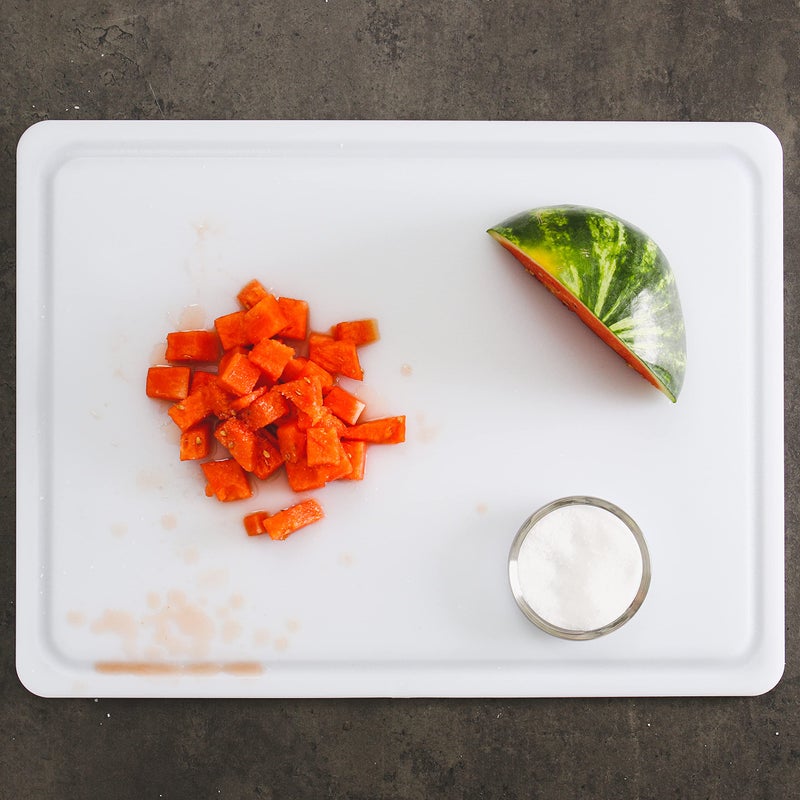 Dexas NSF Polysafe Pastry/Cutting Board with Well, 15 by 20 inches, White - Image 4